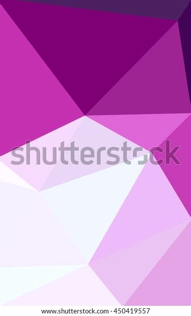 Pink Polygonal Illustration Which Consist Triangles ภาพประกอบสต็อก