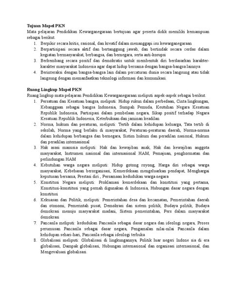 Ruang Lingkup Pdf