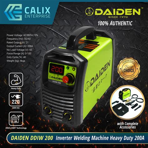 Inverter Type Welding Machine A Japan Heavy Duty Genuine Daiden