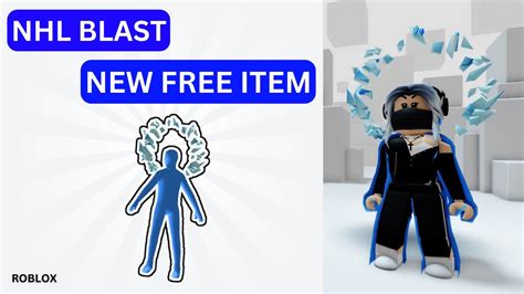 How To Get The Nhl Icy Glow Aura In Nhl Blast Free Ugc Roblox Youtube