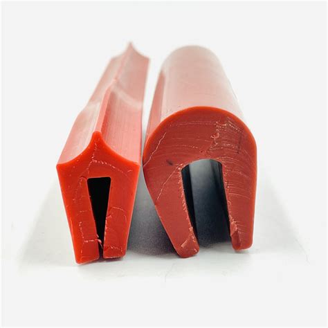 Heat Resisting Custom Solid Silicone Rubber Seal Strip Silicone Profile