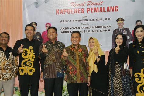 Kenal Dan Pamit Kapolres Pemalang Pemerintah Kabupaten Pemalang