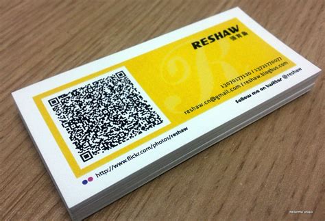 25 Impressive Examples Of Qr Code Business Cards Inspirationfeed