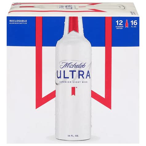 Michelob Ultra 16 Oz Aluminum Bottles Shop Beer At H E B