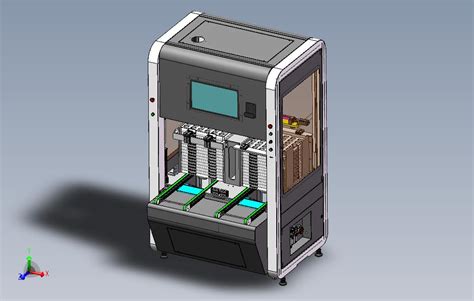 Tray盘自动上料机sw17可编辑solidworks 2015模型图纸免费下载 懒石网