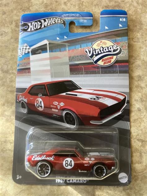 Hot Wheels Vintage Racing Club Camaro Eur Picclick Fr