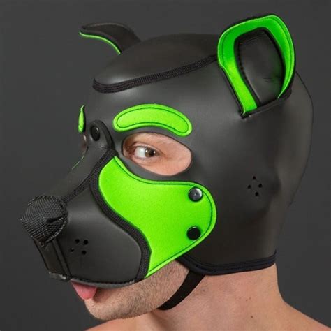 Neo Frisky Puppy Hood Vert Lime Sur Dark Ink