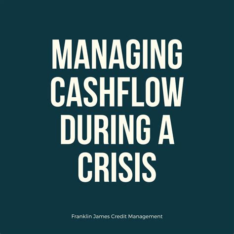 Managing Cashflow During A Crisis Cashflow Planning Checklist