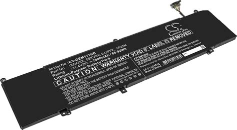 Amazon ALLC Replacement Battery For DELL 06YV0V 0JJPFK 1F22N XRGXX