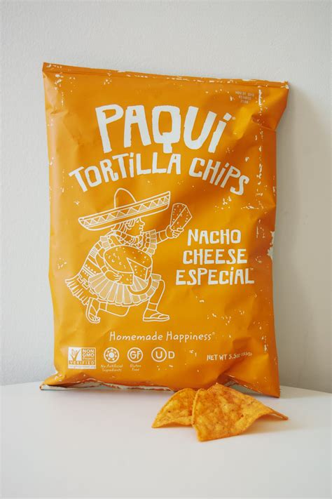 Paqui Tortilla Chips in Nacho Cheese Especial | The Best New Grocery Store Snacks of 2016 ...