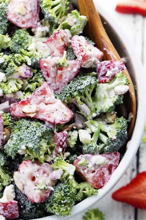 Creamy Strawberry Broccoli Salad The Recipe Critic