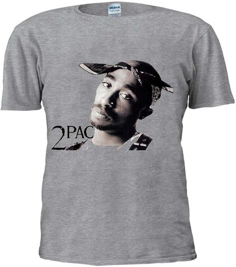 2pac Shirt Tupac T Shirt Tupac Shakur Hip Hop T Shirt American Rapper Unisex Trendy Herren T