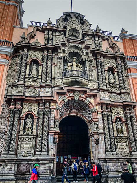 Basilica And Convent Of Nuestra Señora De La Merced Lima Peru A