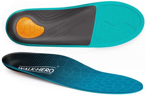 Amazon Walkhero Plantar Fasciitis Insoles Gel Insoles High Arch