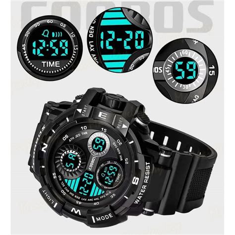 Maii Coobos Luxury Gx Led Luminous Men S Military Sport Water