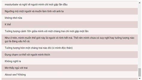 NSFW Báo cáo khảo sát về SEX P Xu hướng tình dục của phái nữ