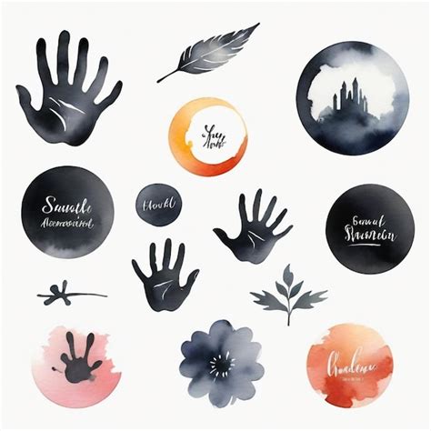 premium vector  collection   images including  hand