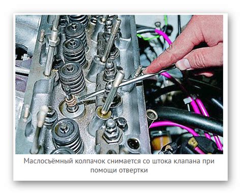 Инструкция по замене маслосъемных колпачков на ВАЗ 2107
