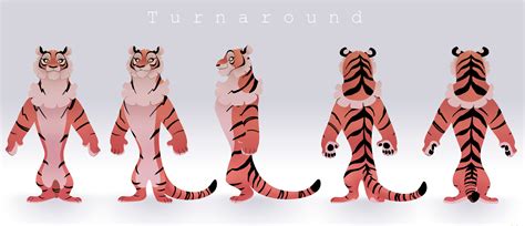 Tiger Character Design