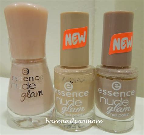 Bare Nails No More Essence Nude Glam Comparisons Iced Latte Toffee To Go Cafe Ole