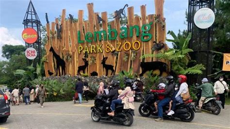 Objek Wisata Di Lembang Kbb Diserbu Wisatawan Sektor Perhotelan Dan