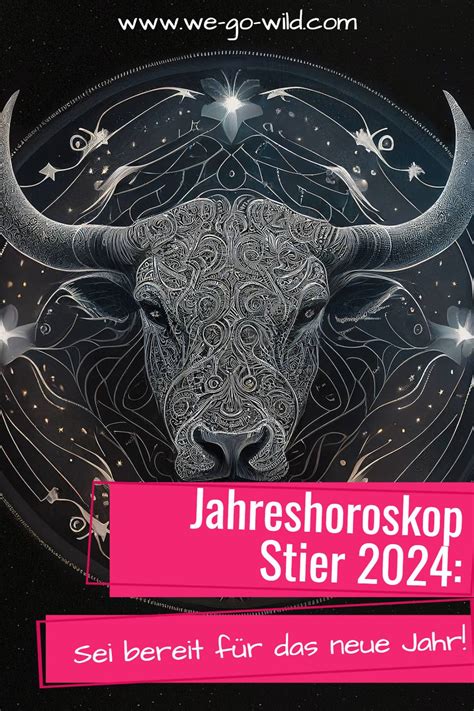 Jahreshoroskop Stier 2024