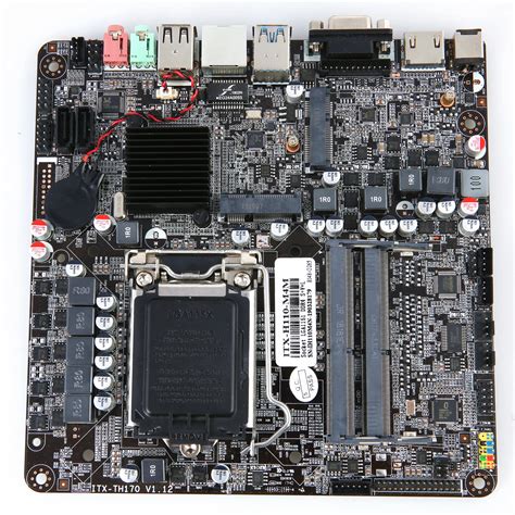 Asrock H110tm Tix Motherboard Mini Itx Intel H110 Lga1151 Ddr4 Sata3 Hdmi Io Uk