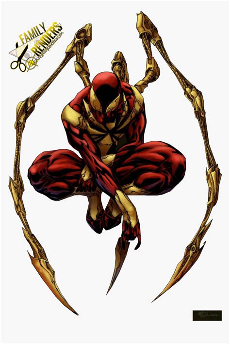 Iron Spider Suit Comics , Png Download - Iron Spiderman Comic ...