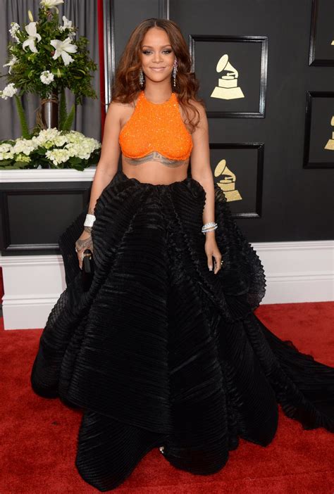 RIHANNA at 59th Annual Grammy Awards in Los Angeles 02/12/2017 – HawtCelebs