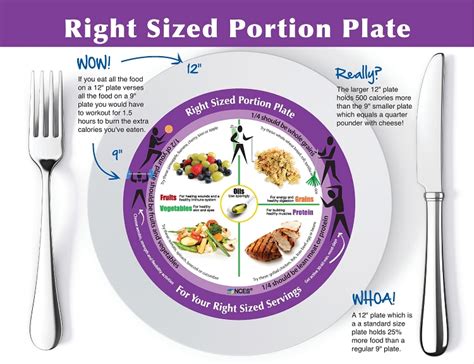 NCES Adult Right-Size Portion Plate Handouts