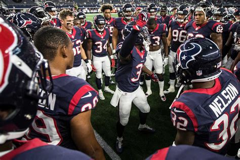 Texans begin making cuts toward 53-man roster - Houston Chronicle