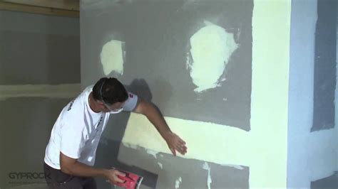 Installing Gyprock Plasterboard How To Sand And Finish Plasterboard