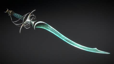 Moonlight Saber 3d Model By Guillaume Lemay Lemayguillaume3d