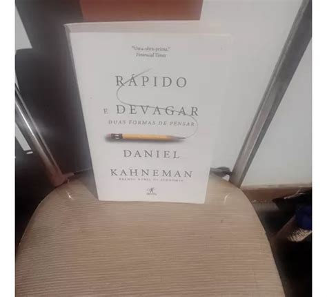 Comprar Rápido E Devagar Duas Formas De Pensar De Daniel Kahneman