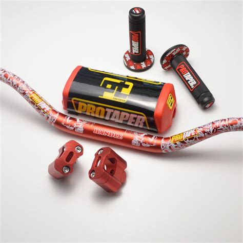 Руль PRO-TAPER алюминиевый с перемычкой низкий 28 мм - купить по низким ...