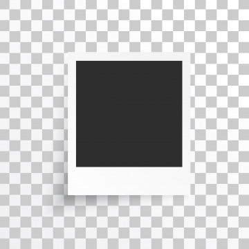 White Square Frame Vector Hd Images Square White Photo Frame Shadow On