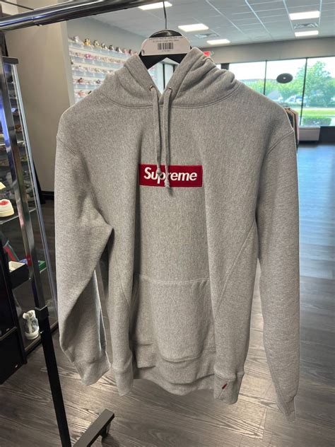 Supreme Supreme Heather Grey Box Logo Grailed