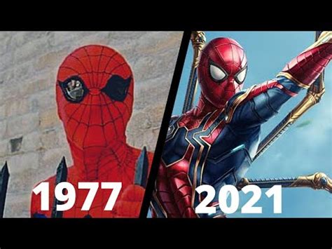 Evolution Of Spider Man In Movies And Tv Series Facts