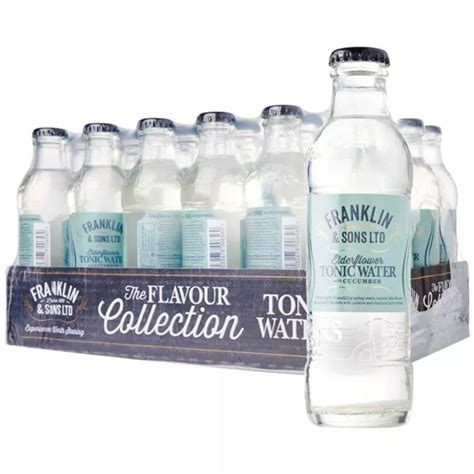 Buy Franklin Sons Ltd Elderflower Cucumber Tonic Water 24 X 200ml