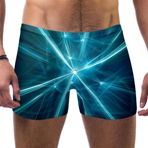 Jammers For Men Mens Bikini Swimwear Lines Blue Stars Modern Art Walmart