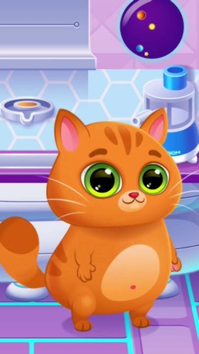 Котик Бубу загадал желание про конфеты #рекомендации #bubbu #virtualpet ...