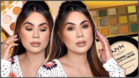 Get Ready With Me Smokey Nude Orange Makeup Look Youtube