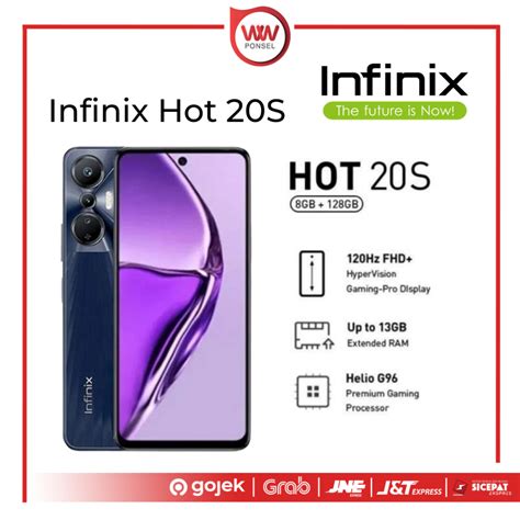 Jual Hp Infinix Hot S Ram Gb Gb Extended Internal Gb Helio G Hz Fhd