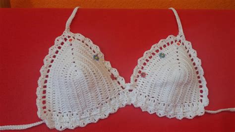 BIKINI TOP FACIL A CROCHET YouTube