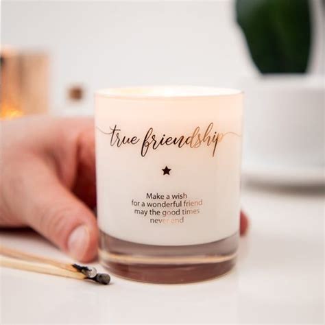 Friend Candle True Friendship Scented Candle Best Friend Candle T