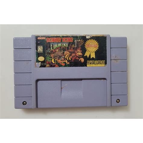 Cartucho Donkey Kong Original Salvando Super Nintendo Snes Shopee Brasil