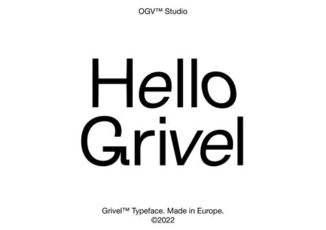 Grivel — OGV Design Studio