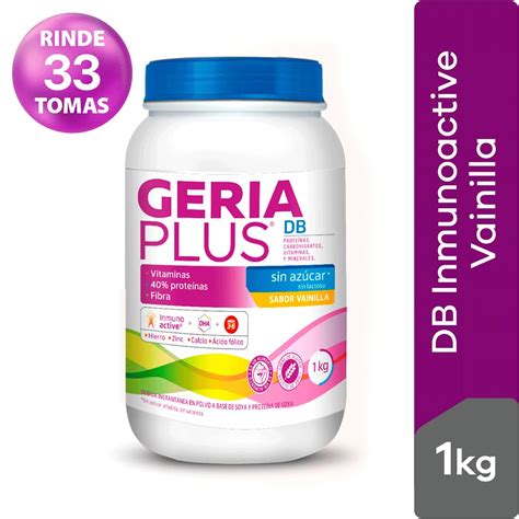 Geriaplus Inmunoact Polvo Sabor Vainilla Kg Inkafarma