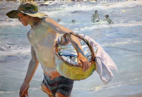 El Pescador Joaqu N Sorolla Beach Painting Love Painting Figure