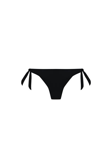 Siyah Bağlamalı Brazilian Bikini Altı